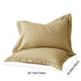 thumbnail image 3 of InsCrazy Pillow Cover, King Size, Pillowcase Cases Set Of 2 Polyester Microfiber Pillowcase 2 Pack Super Soft and Cozy Pillowcase Case Covers Ultra Soft Pillowcases Standard Size Breathable, 3 of 6