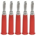 thumbnail image 3 of 20Pcs Banana Connector 4mm Copper Contact Cross Cable Wire Plug Set Kit for SpeakerRed, 3 of 14