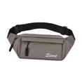 thumbnail image 3 of Segolike Fanny Pack Handbag Pouch Daypack Chest Bag for Running Gym Sports Hiking Walking Light Grey, 3 of 8