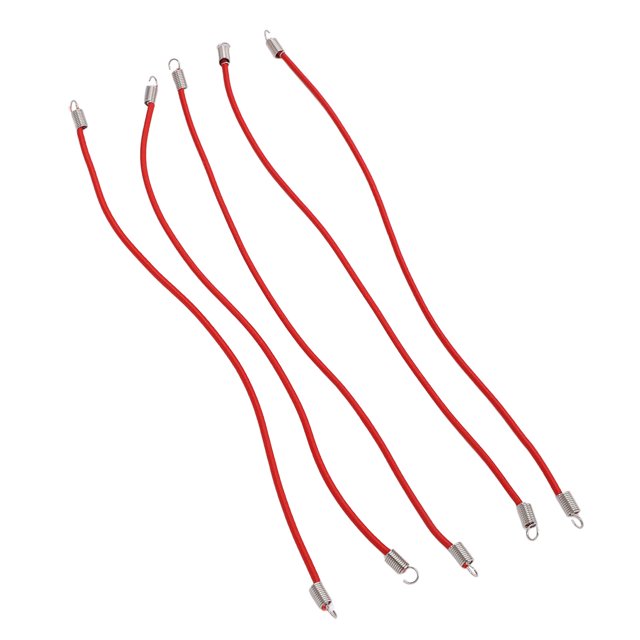 Juego De Correas Para Portaequipajes De Techo De Coche RC, Duraderas Y Ajustables, Con Ganchos Para Coches De Control Remoto 1/8 1/10