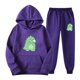 thumbnail image 1 of Puntoco Jersey casual unisex con capucha traje deportivo estampado pantalones de manga larga chándal de dos piezas liquidación Puntoco Puntoco-729, 1 of 4
