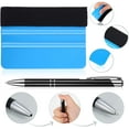 thumbnail image 4 of 2 Stylos à Libération d'Air Outil Stylo à Épingle Vinyle Outils de Désherbage en Acier Inoxydable Pointe Rétractable Stylo de Désherbage avec 2 Grattoirs 2 Recharges pour Racler Bulles HTV Vinyle, 4 of 7