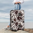 thumbnail image 7 of Rateoe Cow Skin Printed Luggage Cover, Suitcase Protector Fits 18-32 Inch Luggage-Small, 7 of 7