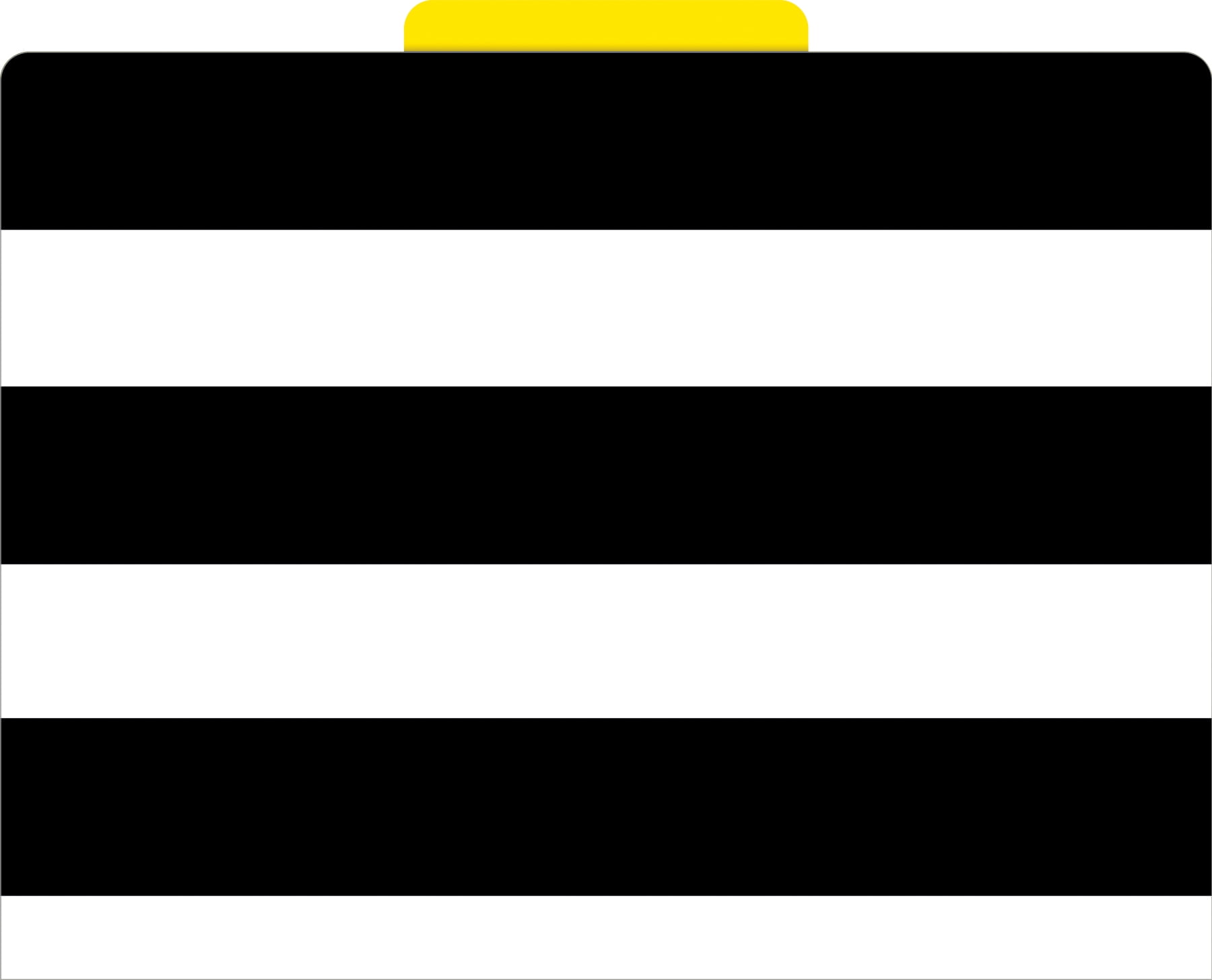 Barker Creek File Folders, Letter Size, Buffalo Plaid/Wide Stripes, Pack Of 12