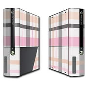 MightySkins Skin Compatible With Microsoft Xbox 360E (3rd Gen) cover wrap skins sticker Plaid