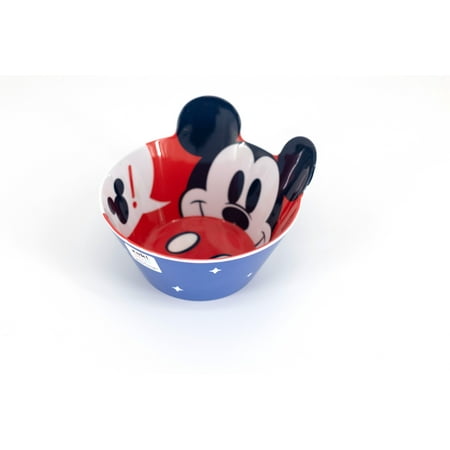 Mickey Mouse Melamine Iconic Bowl - Red