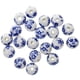 thumbnail image 5 of espaciadoras sueltas de de cerámica Floral redonda de 20 piezas para joyas artesanales Zulema suministros de artesanía, 5 of 8