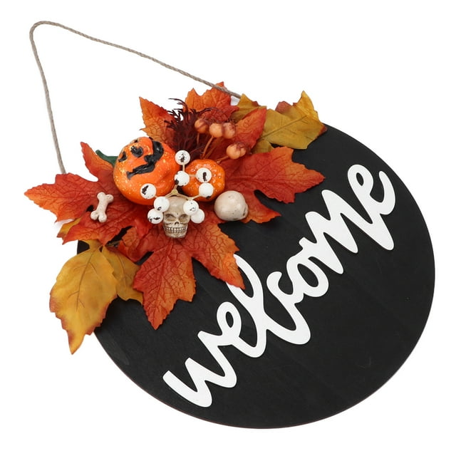 Farmhouse Sign,Round Wood Door Sign Door Decoration Signs Front Door Sign Top Tier Quality
