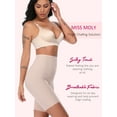 thumbnail image 3 of Women High Waist Tummy Control Shapewear Shorts Body Shaper Underwear Seamless Briefs Thigh Slimmer Shapewear, 3 of 4