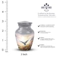 thumbnail image 2 of White Dove Decoration Urn - Small Urns For Human Ashes Mom 3Inch - Cremation Urn Human Ashes Pack Of 4 - Funeral Urns For Women - Funeral Urns For Ashes - Ashes Holder - Stuffed Dove Urn, 2 of 5