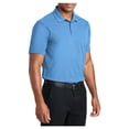 thumbnail image 4 of Yellow Rooster Men's Ezperformance Pique Male Polo Carolina Blue XL, 4 of 6