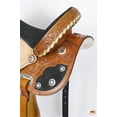 thumbnail image 7 of 14 In Western Horse Saddle American Leather Flex Trail Barrel Hilason, 7 of 7