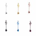 thumbnail image 2 of Maoww Stainless Steel Musical Note Dessert Spoon Coffee Stirring Milktea Tea Ice-cream Scoop Tableware, 2 of 9