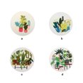 thumbnail image 4 of Plant Pattern Handmade Embroidery DIY Cotton Canvas Cross Stitch Mixed Color Embroidery Kits for Beginners, 4 of 5