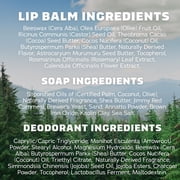 Dr. Squatch Holiday Gifts for Men – Mini Bar Soap, Mini Deodorant & Lip Balm – Wood Barrel Bourbon + Wild Watermelon (3-Pack)