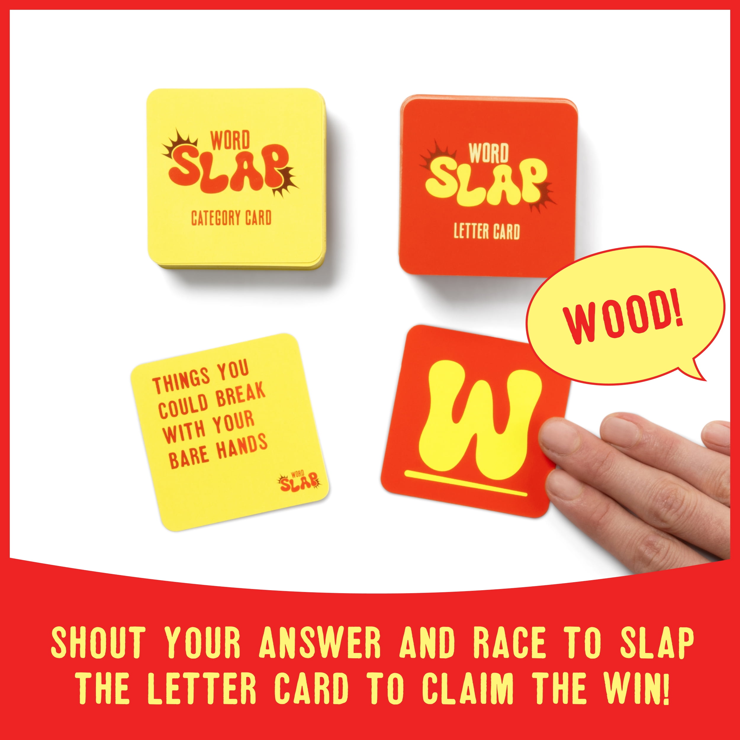 Word Slap by Relatable - Shout It, Slap It, Spell It. A Fast Paced Word Game for Family Game Night
