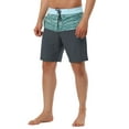 thumbnail image 5 of NOMADIC NOOK Men's Holiday Contrast Color Design Drawstring Waist Beach Board Shorts 2 Pack, 5 of 6
