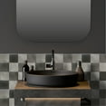 thumbnail image 6 of Mijas 11.97" x 11.97" Peel-and-Stick Mosaic Tile in Steel Grey (Pack of 11), 6 of 8
