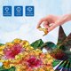 thumbnail image 4 of 120 piezas de rompecabezas de madera de colibríes y flores para adultos, rompecabezas de madera para adultos, rompecabezas de animales coloridos y pájaros para Navidad, 13,7 x 12,9 pulgadas, 4 of 7
