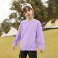 thumbnail image 3 of Bnwani Sweatshirt Girls Long Sleeve Oversized Fleece Sweatshirt Cute Plain Tops Pullover, 3 of 6