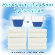 all Liquid Laundry Detergent, Free Clear for Sensitive Skin, 2X Concentrated, 110 Loads