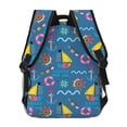 thumbnail image 4 of Fotbe Sailboat With Sailing Mochila Casual con Estampado para Escuela, Viajes y Actividades al Aire Libre - Duradera, Ligera y Cómoda, 4 of 5