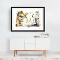 thumbnail image 2 of Resonance Series Number 6 - Mixed Media Abstract Modern Art Geometric Minimalist Surrealism Black Framed Wall Art Print 5 x 7 inches, 2 of 4