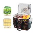 thumbnail image 2 of FORMRS Insulated Cooler Bag 24 Cans Capacity Soft Leakproof Lunch Box with Side Pockets, Moon Pattern, 2 of 7