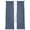 Blue, variant on White Geometric Sheer Curtains 96 Inch Length 2 Panels Set Window Treatments, Modern Minimalism Black Striped Lines Rod Pocket Semi Curtains for Living Room/Bedroom/Kitchen Décor, 104"W x 96"L