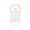 M, variant on Dvumao Round Clear Airtight Food Storage Container, Portable Leakproof Jar with Handle for Kitchen Pantry, Snacks, Flour