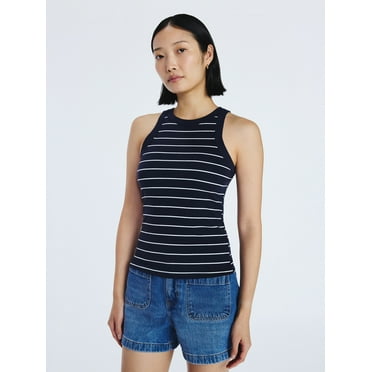 Free Assembly Women's Cutaway Tank Top, Sizes XS-XXL