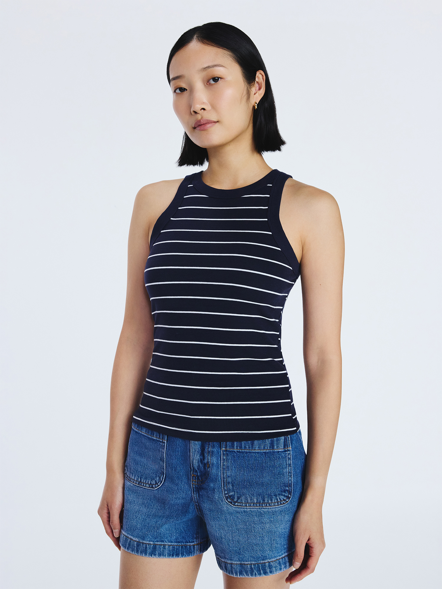 Free Assembly Women's Cutaway Tank Top, Sizes XS-XXL