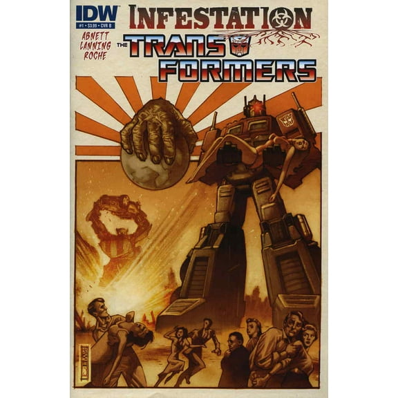 Transformers, The: Infestation #1B VF ; IDW Comic Book