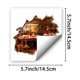 thumbnail image 3 of Decoraciones navideñas, adornos navideños, regalos navideños, dibujos animados de ratones navideños, regalo para dormitorio o sala de estar, adhesivo de pared, decoración navideña, adhesivos de pared, 3 of 8