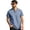 Light Blue,#001, variant on Men's Henley Shirt Short Sleeve Cotton Casual T-Shirt With Chest Pocket Contrast Button Placket Regular Fit Summer Tops for Daily Wear,XL