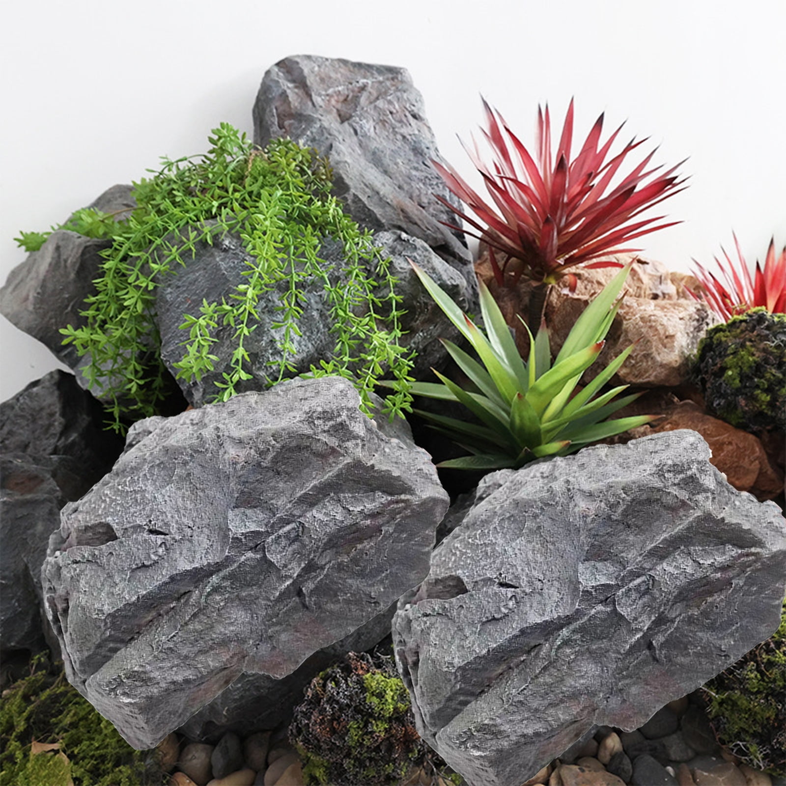 Fake Rainforest Landscape, Faux Sandstone Rock, Outdoor Faux Rock Cover, Fake Rocks, Realistic Artificial Landscape Rocks