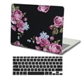 thumbnail image 4 of KSK KAISHEK Hard Shell Case Cover Only for MacBook Air 13" with Touch ID USB Type-C + Black Keyboard Cover Model: A1932/A2179/A2337 m1 (Flowers 16), 4 of 5