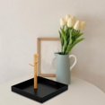 thumbnail image 6 of FIGT-3 Tier Hanging Organizer Storage Hooks Key Dish Porch Jewelry Tray Entryway Key Tray for Entrance Living Room Home Bracelets, Black【0516】, 6 of 7