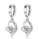 thumbnail image 5 of Sonducket 1 par de pendientes de aro, joyería de compromiso de boda, accesorios de regalo, blanco Type2 NO2, 5 of 6
