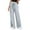 Gray, variant on Fmbrln Womens Solid Sweatpants Drawstring High Waist Side Slit Wide Leg Pants Loose Comfy Running Athletic Pants Red XL