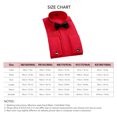 thumbnail image 4 of Tuxedo Dress Shirt, Elastic Skin Friendly Pleated Formal Pure Color Wing Tip Collar Shirt For Performance For Men ANGGREK Otros, 4 of 5