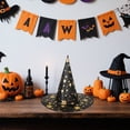 thumbnail image 5 of SUYOLL Halloween Witch Hat For Adults Kids Classic Black Pointed Party Hat Fashion Accessories For Women Men Halloween Party Halloween Decor Black, 5 of 7