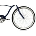 thumbnail image 4 of WonderWheels 26" Beach Cruiser Coaster Brake Single Speed Stainless Steel Spokes One Piece Crank Alloy Rims 36H - Dark Blue, 4 of 4