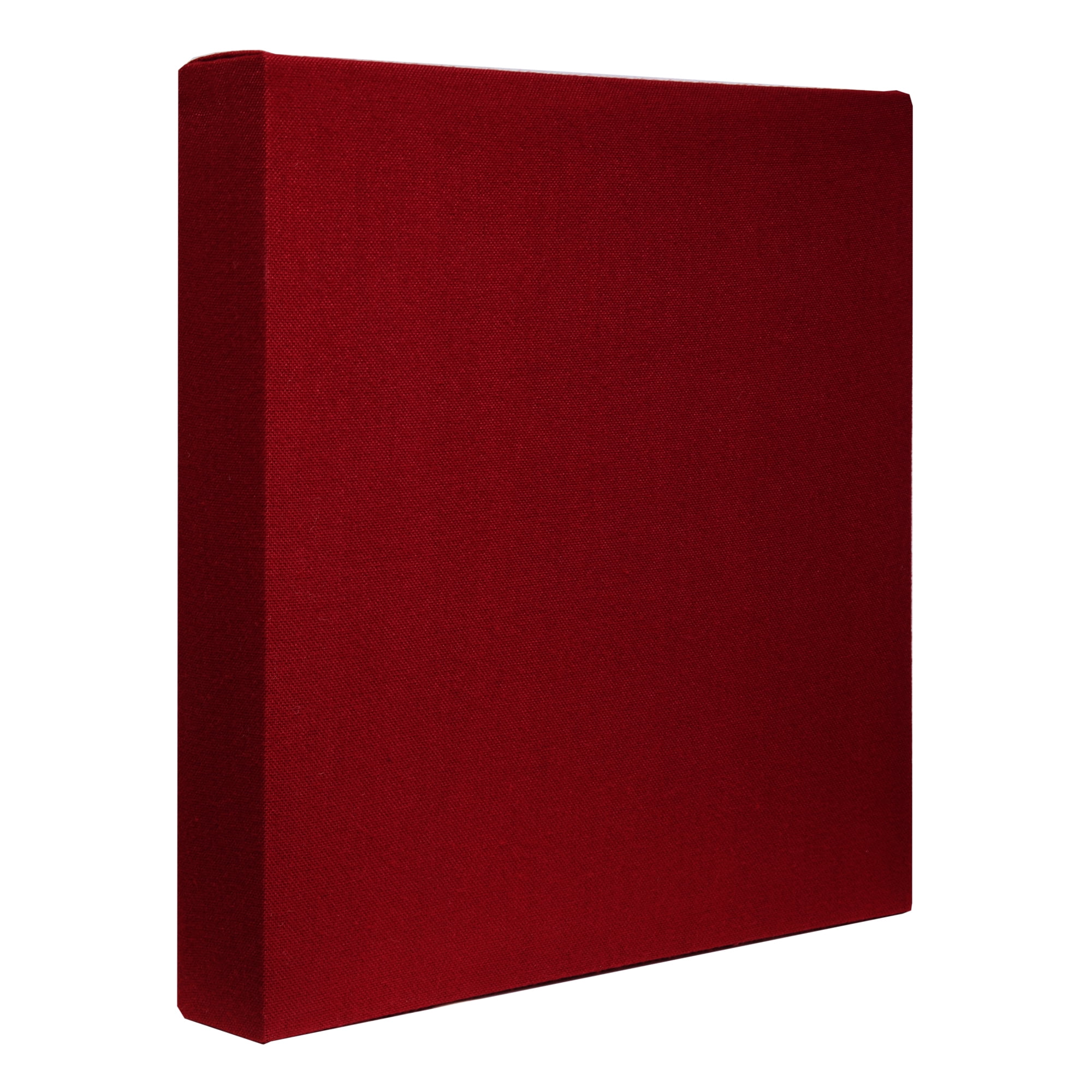 ATS Acoustics Tackable Acoustic Panel 24" x 24" x 4" Sound Absorbing Professional Studio Quality Tack Board Wall Panel (Claret)