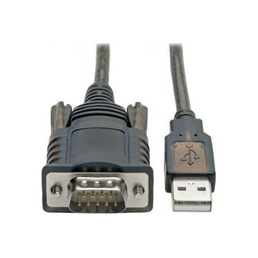 Tripp Lite FTDI USB to Serial RS-232 Adapter Cable w/ COM Retention M/M 5ft (U209-005-COM)