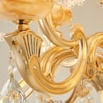 thumbnail image 4 of Datingday Modern Crystal Chandelier Glass 6-18 head Ceiling Light Fixture Pendant Light, 4 of 6