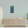 thumbnail image 2 of Stupell Industries Blue Planked Beach Rules Sign Nature Painting Gray Floater Framed Canvas Art Print Wall Art, 11 x 25, 2 of 9
