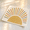 Half Sun, variant on Boho Half Sun L (45.28" X 35.43") Fabric Wall Decals Peel and Stick Sunshine Arch Art Decor