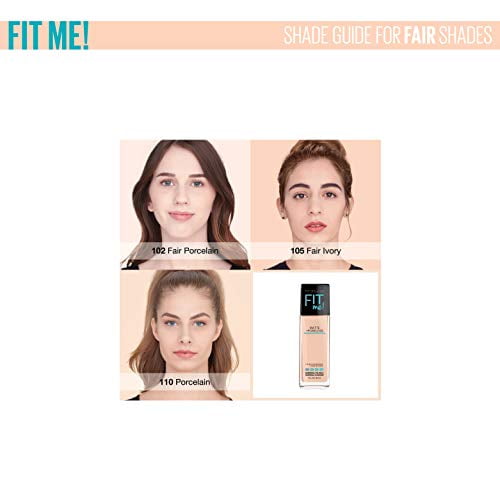 fit me dewy foundation