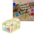 thumbnail image 1 of Colorful Toy Gems Set, Acrylic And Plastic Colorfast Gold Box Diverse Gameplay Underwater Gem Pool Toys  For Summer Party, 1 of 8